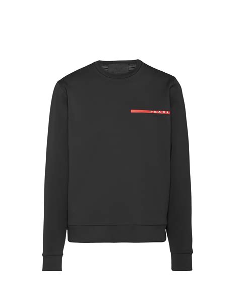 prada men sweathshirt|prada sweatshirt for men.